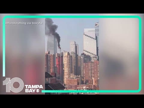 Here's the moment of the Manhattan crane collapse