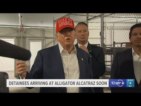 Alligator Alcatraz: The latest on Florida's new immigration detention center in the Everglades