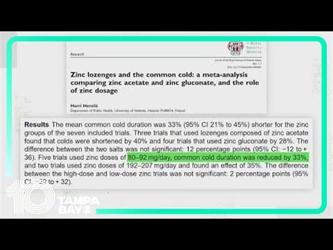No, zinc supplements are not proven to prevent or treat colds