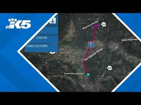 Construction on I-5 near Olympia could lead to 10-mile backups, WSDOT says
