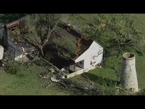 North Texas family home heavily damaged by storms
