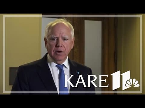 Gov. Walz to call special session with discussions around 'weapons of war'