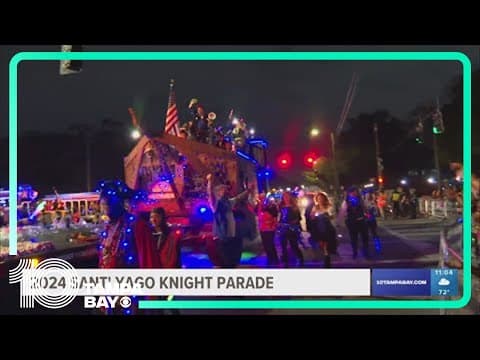 Sant' Yago Knight Parade lights up Ybor City