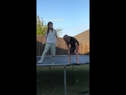 WATCH: Girl saves little brother from choking