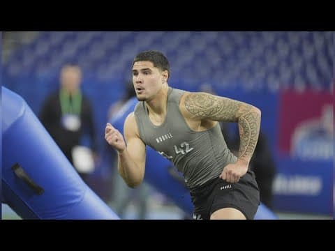 Colts draft edge rusher Laiatu Latu