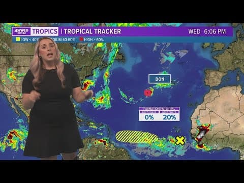 Wednesday Evening Tropical Update: Possible development in eastern Atlantic