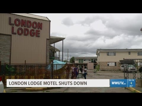 London Lodge Motel residents in New Orleans rushed out after 72 hour notice