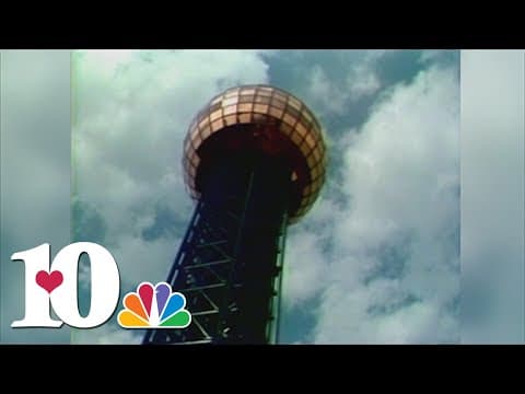 The Sunsphere gets a fresh coat of paint