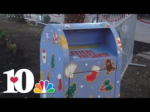 People can send letters to Santa from Market Square mailbox