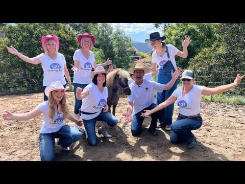 Dancing Gigi | Miniature horse struts her stuff on the dirt dancefloor with 'The Hustle'