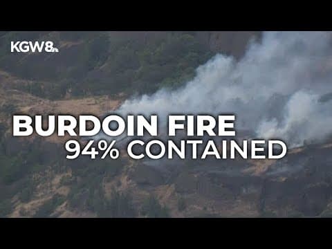 Most crews leave as Burdoin Fire hits 94% containment; flare-up patrols continue