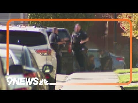 2 officers injured, suspect dead in Thornton