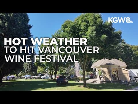 Vancouver Wine and Jazz Festival returns this weekend amid extreme heat