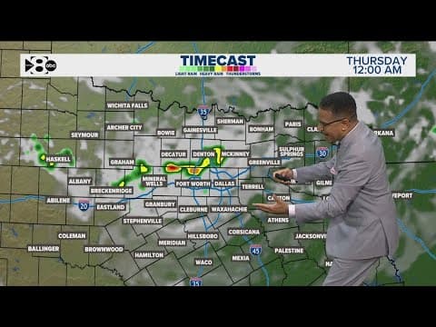 DFW Weather: Storms are possible this evening, potentially severe
