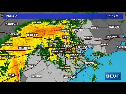 Watch live: Meteorologist Kim Castro has the latest rainfall totals, chances for high-water spots