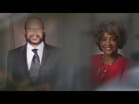 Vigil held after police say a Denton commissioner and her husband were stabbed by their grandson