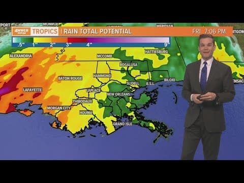 Heavy rain Friday before drying out for New Year's Eve