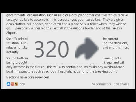 Sheriff stands by post claiming "groups of migrants" brought to parish