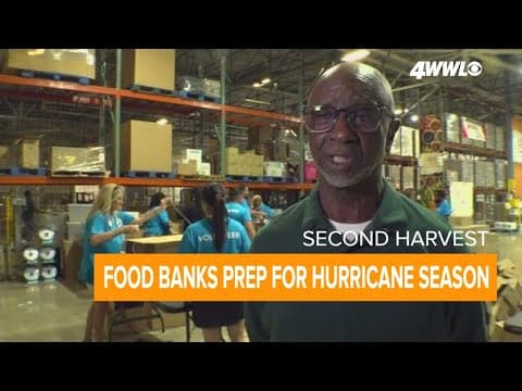 Local food banks prep for active 2024 Hurricane Season. Here's what you need to know.