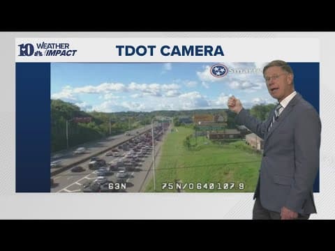 Traffic backed up for miles on I-75 North in Knox County after crash