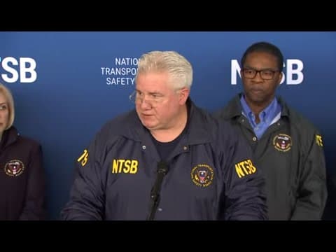 NTSB speaks after its investigation into fatal helicopter, American Airlines collision