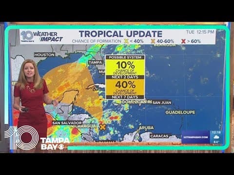 Tracking the Tropics: Possible system can form in Gulf but too early to determine