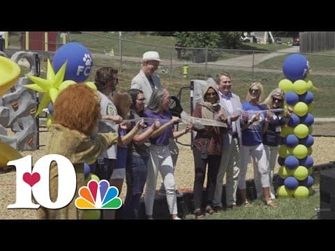 Fountain City Elementary gets new playground