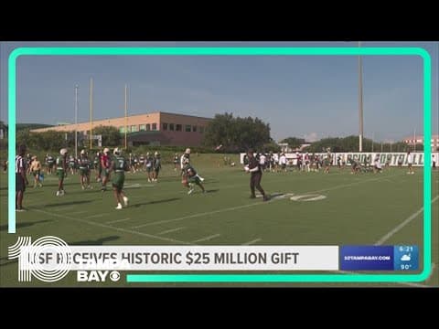 USF receives historic $25M gift from Tampa General Hospital