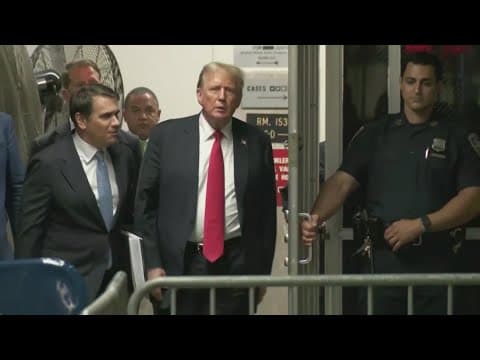 Trump hush money tiral goes to jury