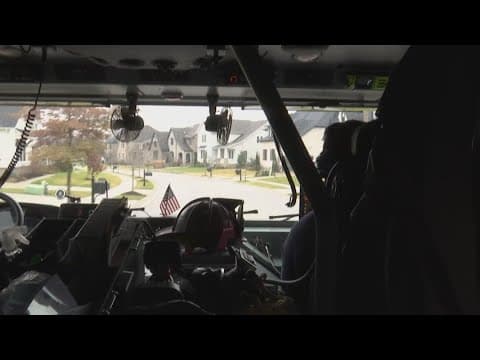 First responders spend the holidays at work