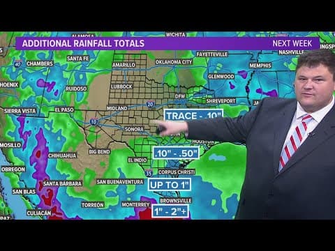 DFW Weather: Small chance for rain next week