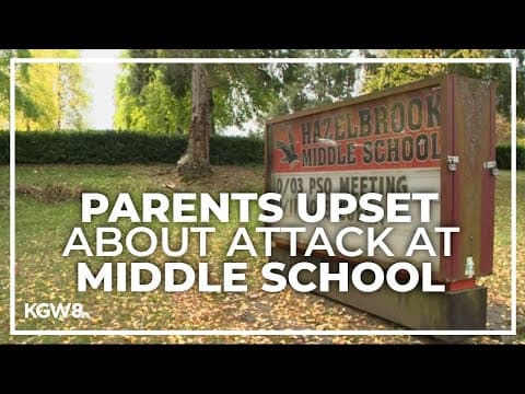 Parents upset at Tigard-Tualatin School District officials after assault at middle school