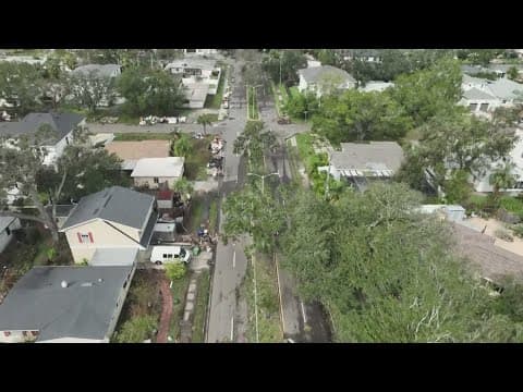 Federal response to Hurricane Milton damage