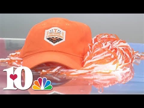 National Championship apparel for sale on Vol Shop website