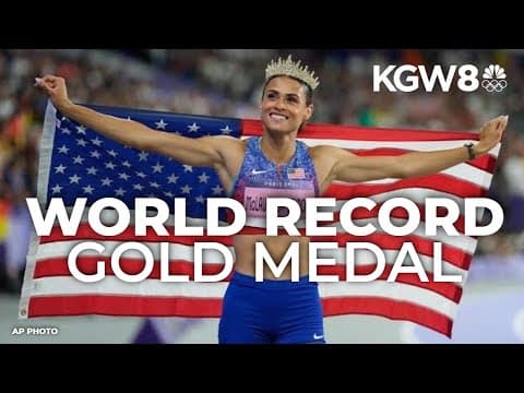 Another world record for Team USA's Sydney McLaughlin-Levrone