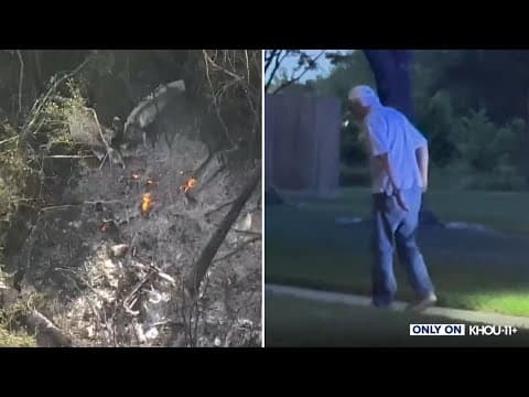 Pilot survives fiery plane crash