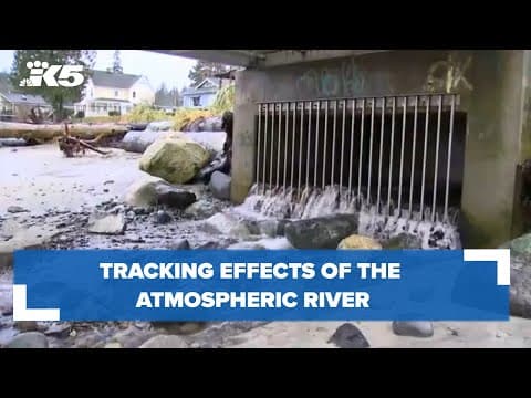 Tracking effects of the atmospheric river
