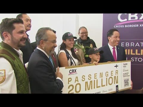 Cross Border Express celebrates 20 million travelers