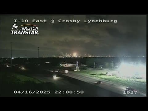 ExxonMobil's Baytown safety flares seen for miles