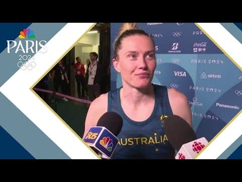Australia's Sami Whitcomb on loss to USA, upcoming battle for bronze medal