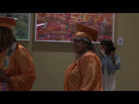 'It's never too late': Columbus woman graduates from high school at age 74