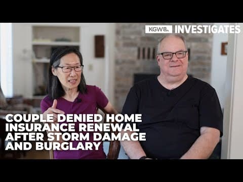 Portland couple struggles to insure their home after winter storm, burglars