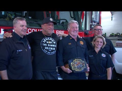 Extended interview: Former UFC Mark Coleman shares story of saving parents, talks about fire safety