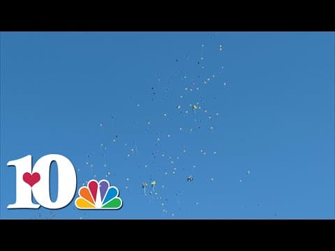 Union Co. community remembers five victims in house fire with balloon release