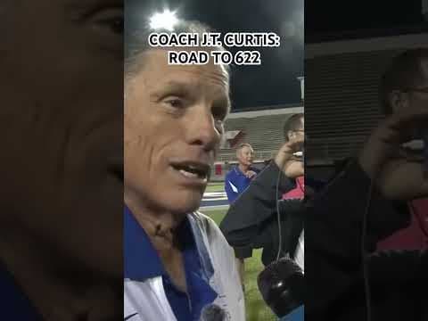 John Curtis Christian head coach denied all-time wins record due to 30 forfeitures issued by LHSAA.
