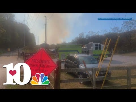 Prescribed burn underway in South Knox County