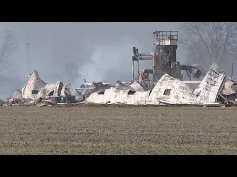 Building at Plain City woodworking facility a 'total loss' after early morning fire