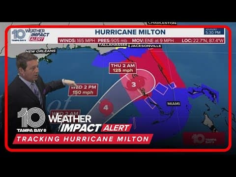 Tracking Hurricane Milton: The latest updates and forecast (6PM)