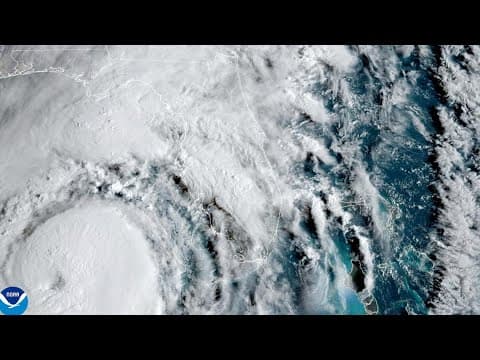 WATCH: Hurricane Helene seen from space