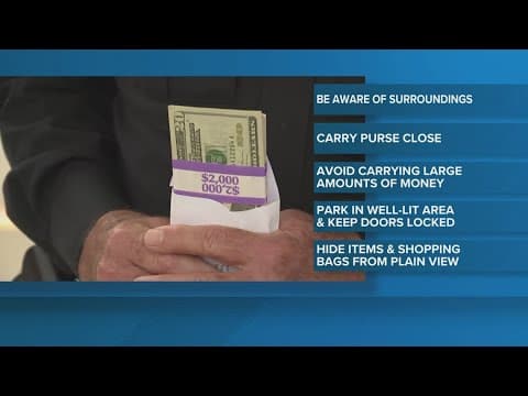 Holiday shopping? Here are some tips to stay safe while out and about